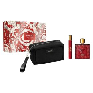 Versace Eros Flame EDP 100ml 3 Piece Gift Set
