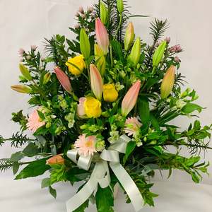 Funeral Flowers: Large Arrangement For Church