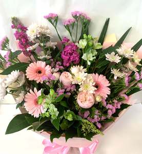 Graduation Flowers: Pretty and Pink Bouquet