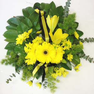 Anzac Black and Yellow Wreath