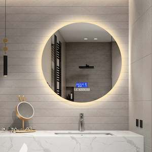 LED Mirror: Smart Backlit Mirror with Demister, Light Selection, and Bluetooth