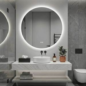 Mirror: Backlit Mirror with  Rader and Demister