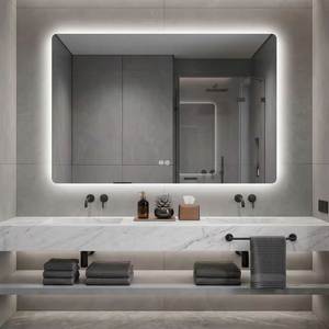 Mirror: Backlit Mirror with  Motion Sensor, Demister, Color Selection and Dimmer