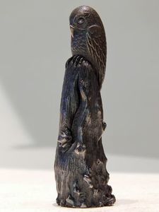 Ruru' bronze sculpture by Doug Marsden