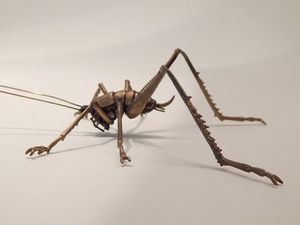 Ken Auton bronze Cave Weta female