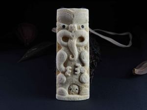Rangi Wills 'Poupou' bone carving