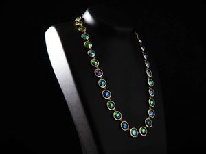 Katerina: Blue Pearl Necklace no. 3