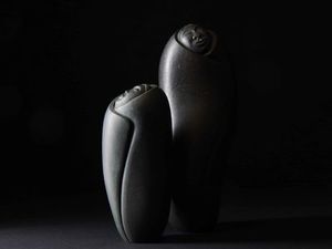 Meditation Stones sculptures by Doug Marsden