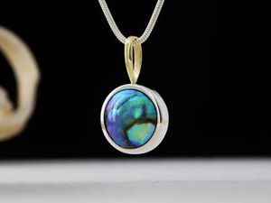Katerina: Blue Pearl pendant 399