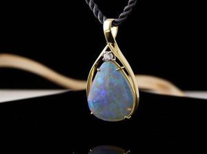 Katerina: Crystal Opal pendant 149