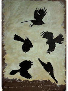 Concept Study - Fantail over the Liffey by Bing Dawe