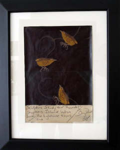 Sculpture Study for 'Roundel', Stephens Island Wren Series / The Light&hellip;