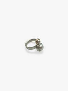 Elfi Spiewack Artist Works For Sale: Double Pearl Ring