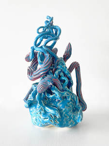 Janna Van Hasselt Artist Works For Sale: Blue Blocker