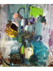 John Oxborough Artist Works For Sale: Sunflower Green