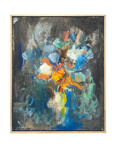 John Oxborough Artist Works For Sale: Still Life with Flowers