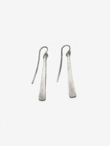 Long Silver Earrings