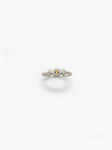 Sophie Divett Artist Works For Sale: Aura Ring with Citrine & Diamonds by Sophie Divett