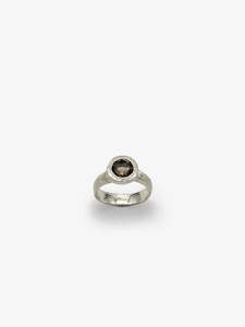 Eluo Ring with Smoky Quartz