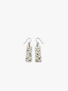 Riverbed Rectangular Earrings