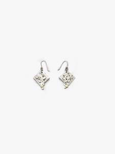 Square Riverbed Earrings