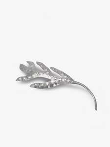 Spotted Fern Brooch