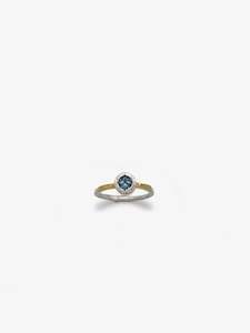 Ceylon Sapphire Pacific Star Ring