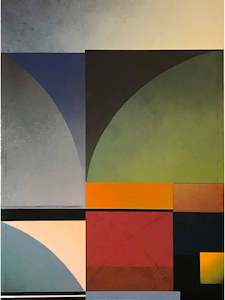 Richard Adams Artist Works For Sale: New Moon II by Richard Adams