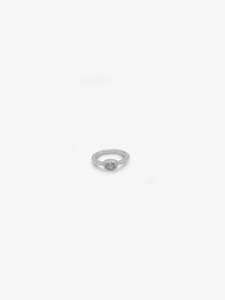 John Z Robinson Artist Works For Sale: Platinum Oval Champagne Diamond