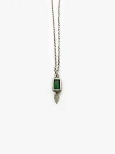 Green Tourmaline Fruiting Necklace