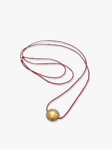 Rainer Beneke Artist Works For Sale: Gold Bead Pendant by Rainer Beneke (RB656)