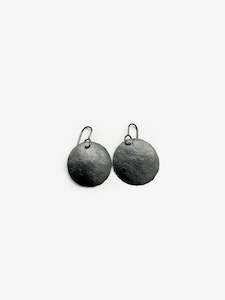 Ilse Marie Erl: Round Oxidised Earrings