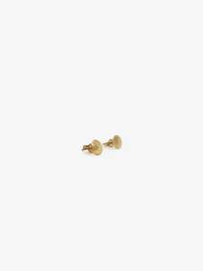 Ilse Marie Erl: Round (S) Gold Plated Studs
