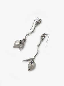 Anna Balasoglou Artist Works For Sale: Wild Berry Earrings