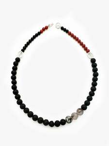 Elfi Spiewack Artist Works For Sale: Catch Up Necklace (ES456)