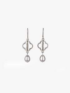 Kate Alterio Artist Works For Sale: Four Directions Earrings - Large drop (KA499)