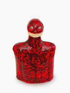 Mark Rayner Artist Works For Sale: Red Crystal Skeletor!