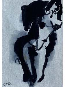Work On Paper: Standing Woman