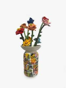 Sculptures Objects: Bouquet of Melted Pigment