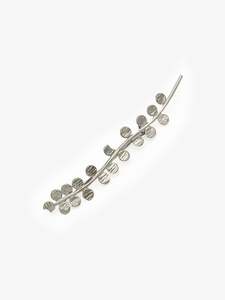 Lynn Kelly Artist Works For Sale: Kowhai Leaf Brooch (LK521)