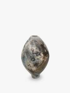 Graham Ambrose Artist Works For Sale: Pit Fired Long Orb (GA847)