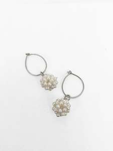 Lynn Kelly Artist Works For Sale: Riceball Earrings
