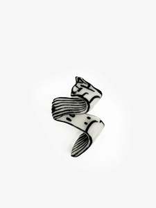 One Stroke Brooch (JV156)