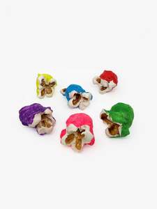 Madeleine Child Artist Works For Sale: Mixed Coloured Popcorn Set of Six (MC1781)