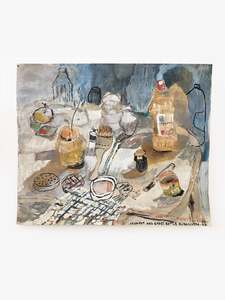 Eliza Glyn Artist Works For Sale: Turps and Crumpet (EGL34)