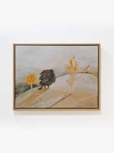 Eliza Glyn Artist Works For Sale: White, Green and Ochre