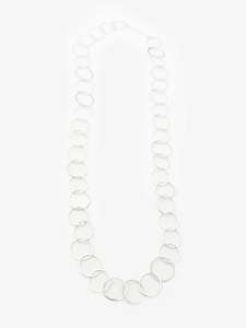 Ilse Marie Erl: Round Silver Sketches Necklace (IME84)