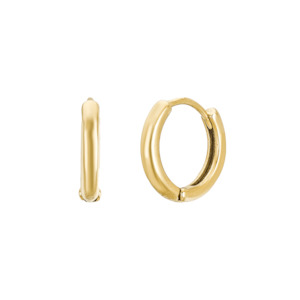 Earrings: Frances Hoops Large