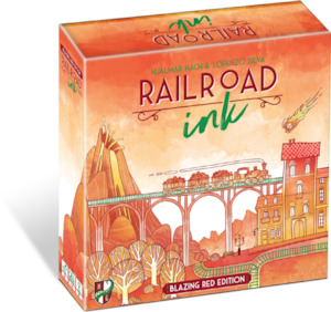 Railroad Ink: Blazing Red
