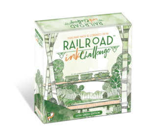 Draw Roll Write Games: Railroad Ink Challenge: Lush Green
